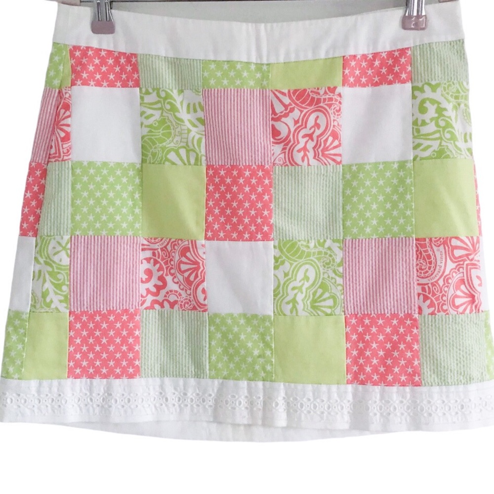 Vineyard Vines Patchwork Little Palm Cayman Skirt - image 1